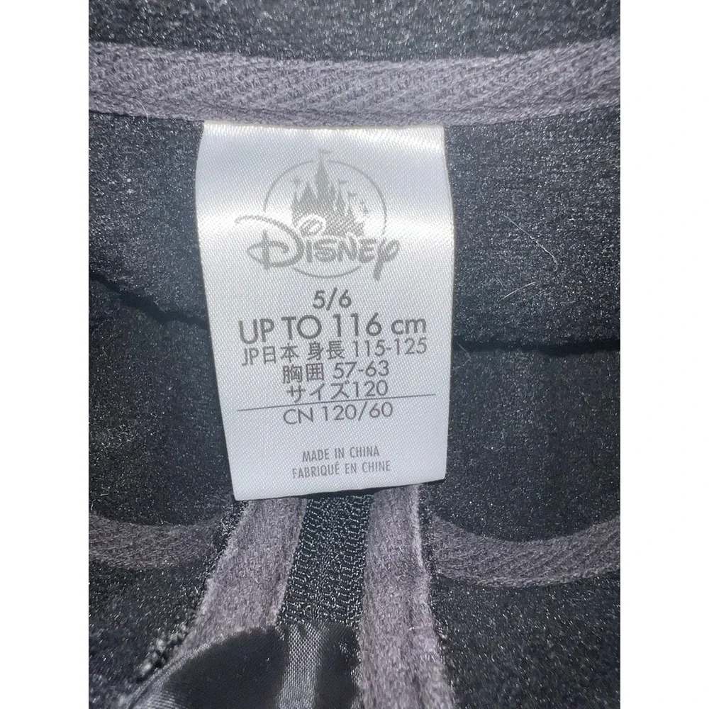 Disney Nightmare Before Christmas Jack Skellington Fleece Jacket Black Kids 5/6